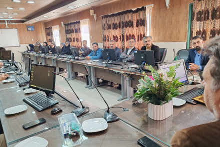 جشن بازنشستگی آقای سید محمد موسوی مسئول واحد مبارزه با بیماریها 