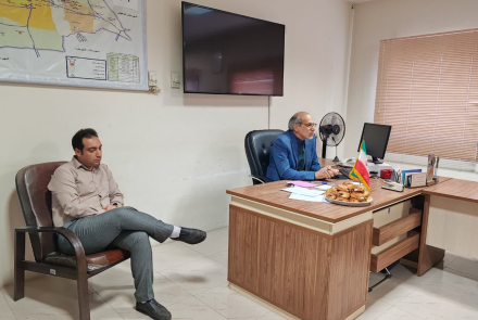  نشست دندانپزشکان و دستیاران دندانپزشکی با مدیر شبکه بهداشت و درمان شهرستان مبارکه