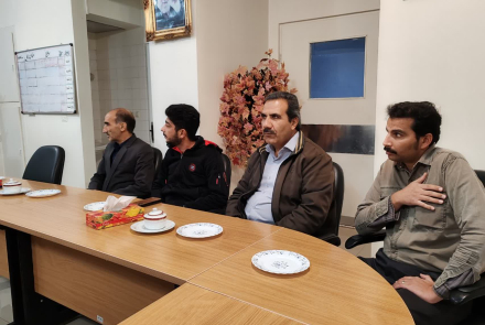 گرامیداشت روز حمل‌ونقل در شبکه بهداشت مبارکه