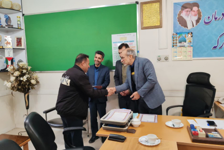 گرامیداشت روز حمل‌ونقل در شبکه بهداشت مبارکه