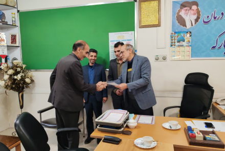 گرامیداشت روز حمل‌ونقل در شبکه بهداشت مبارکه