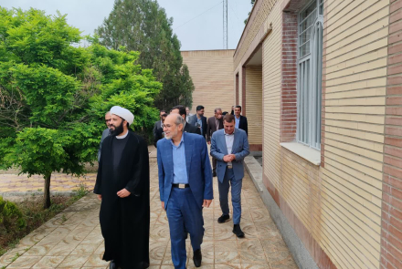 آیین افتتاح راه اندازی شیفت عصر درمانگاه و پروژه نوسازی و تجهیز پانسیون پزشکان مرکز خدمات جامع سلامت دهسرخ 