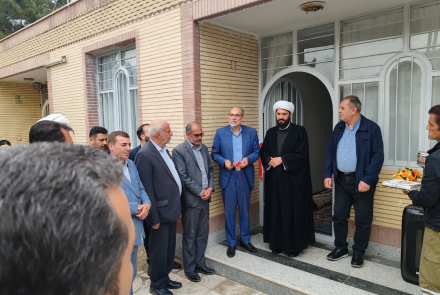 آیین افتتاح راه اندازی شیفت عصر درمانگاه و پروژه نوسازی و تجهیز پانسیون پزشکان مرکز خدمات جامع سلامت دهسرخ 