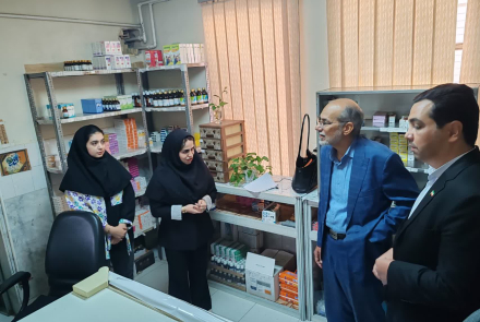 آیین افتتاح راه اندازی شیفت عصر درمانگاه و پروژه نوسازی و تجهیز پانسیون پزشکان مرکز خدمات جامع سلامت دهسرخ 