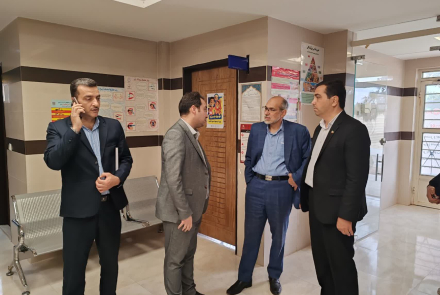 آیین افتتاح راه اندازی شیفت عصر درمانگاه و پروژه نوسازی و تجهیز پانسیون پزشکان مرکز خدمات جامع سلامت دهسرخ 