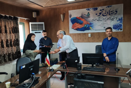 آیین گرامیداشت روز پزشک در شبکه بهداشت و درمان مبارکه 