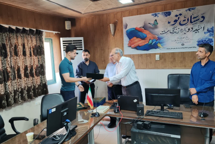 آیین گرامیداشت روز پزشک در شبکه بهداشت و درمان مبارکه 