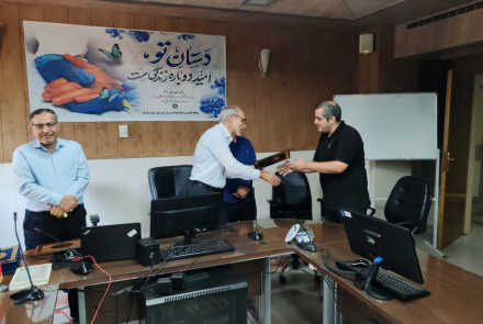 آیین گرامیداشت روز پزشک در شبکه بهداشت و درمان مبارکه 