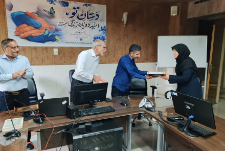 آیین گرامیداشت روز پزشک در شبکه بهداشت و درمان مبارکه 